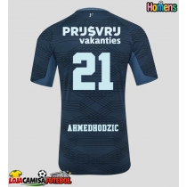 Camisa de Futebol Feyenoord Anel Ahmedhodzic #21 Equipamento Secundário 2025-26 Manga Curta